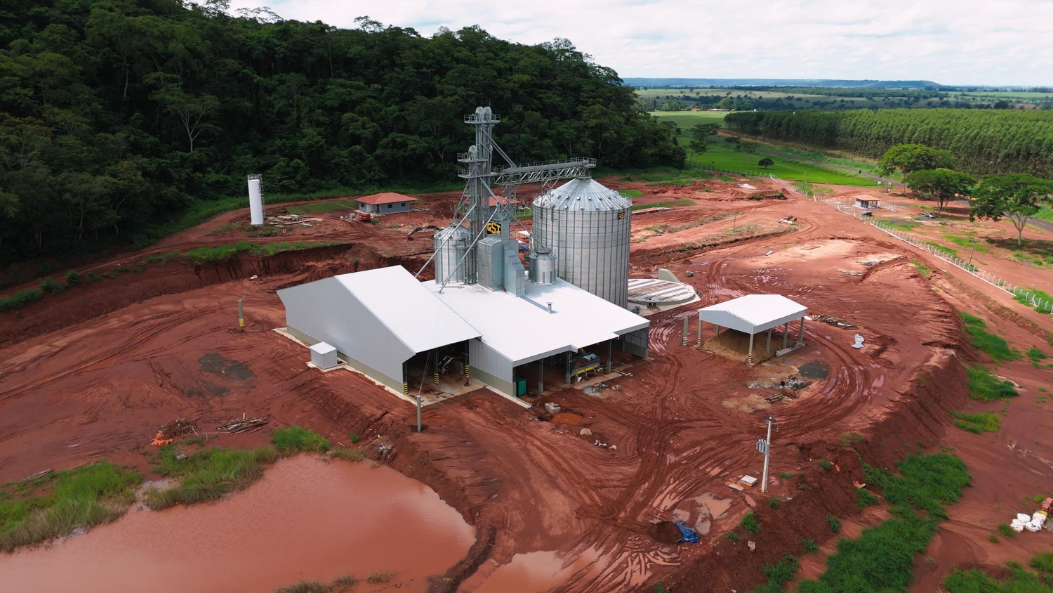 avaluo terreno industrial Costa Rica - vista aérea del predio